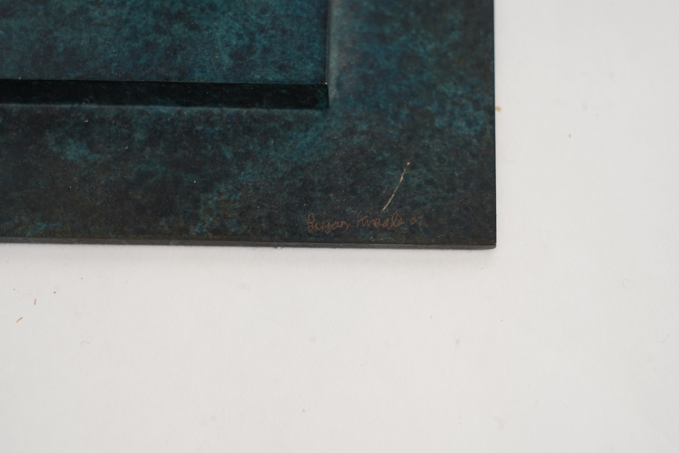 Bryan Kneale MBE RA, (1930-2025), Abstract sculpture, 34cm x 52cm